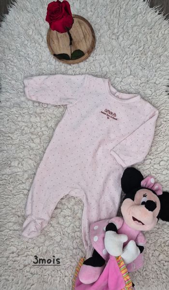 Pyjama rose Kiabi - 3mois 