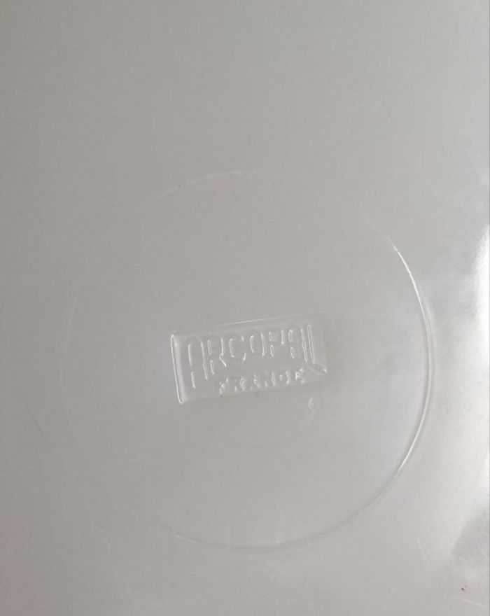 Saladier arcopal opaline blanche - photo numéro 3