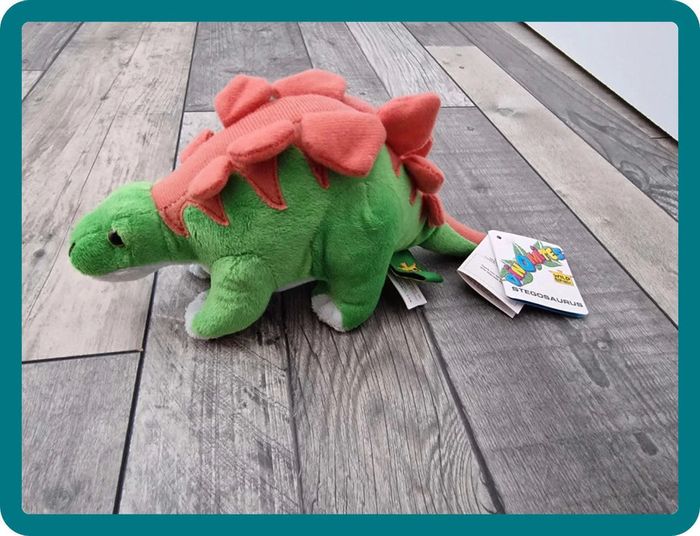 Peluche dinosaure stegosaure