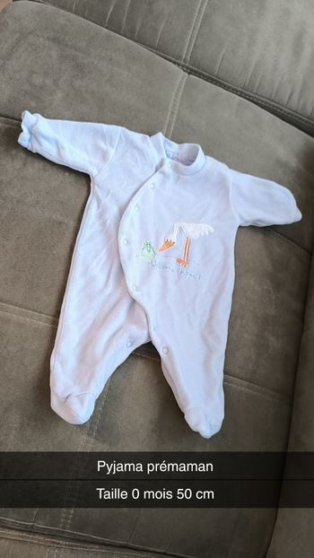Pyjama taille naissance