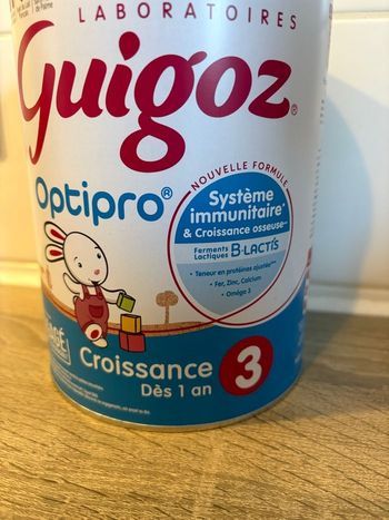 Lait infantile Guigoz Optipro 3 Croissance
