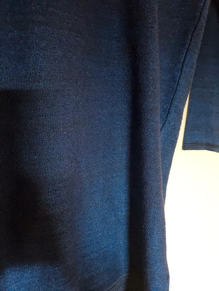 Mini robe bleu paillettes - photo numéro 2