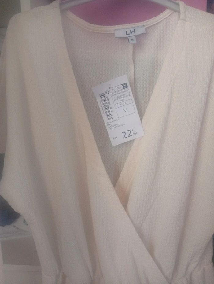 Robe crème neuve taille M - photo numéro 4