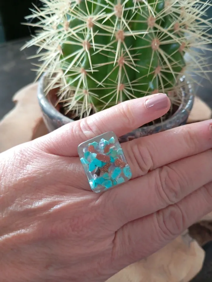 Bague en résine - photo numéro 3
