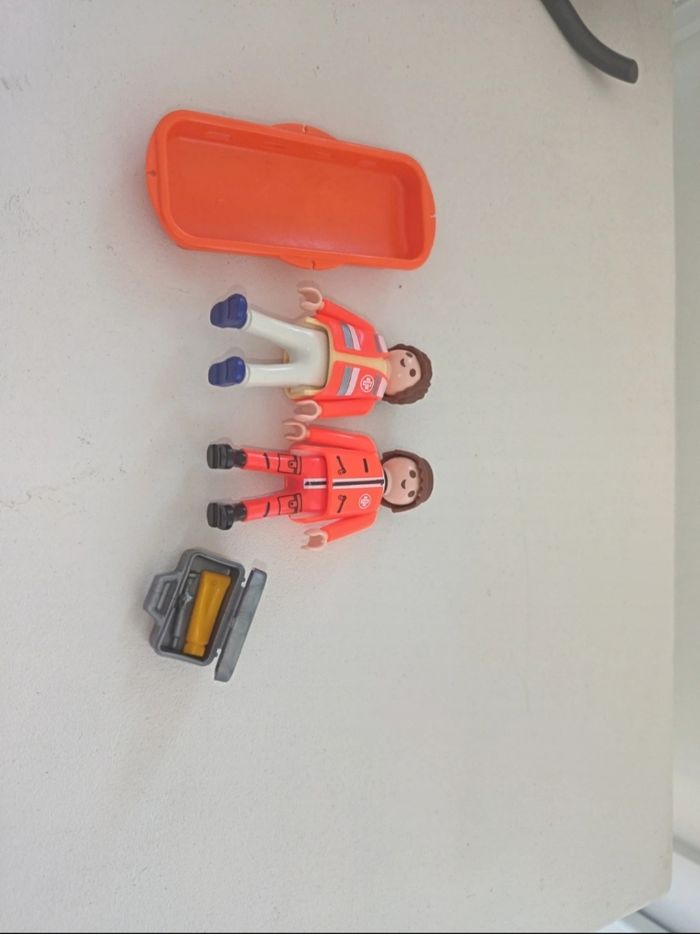 Hélicoptère de secours playmobil - photo numéro 2