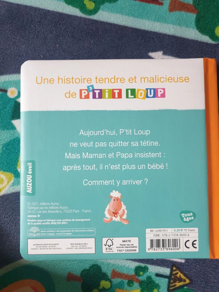 P'tit loup n'a plus besoin de tétine - photo numéro 3