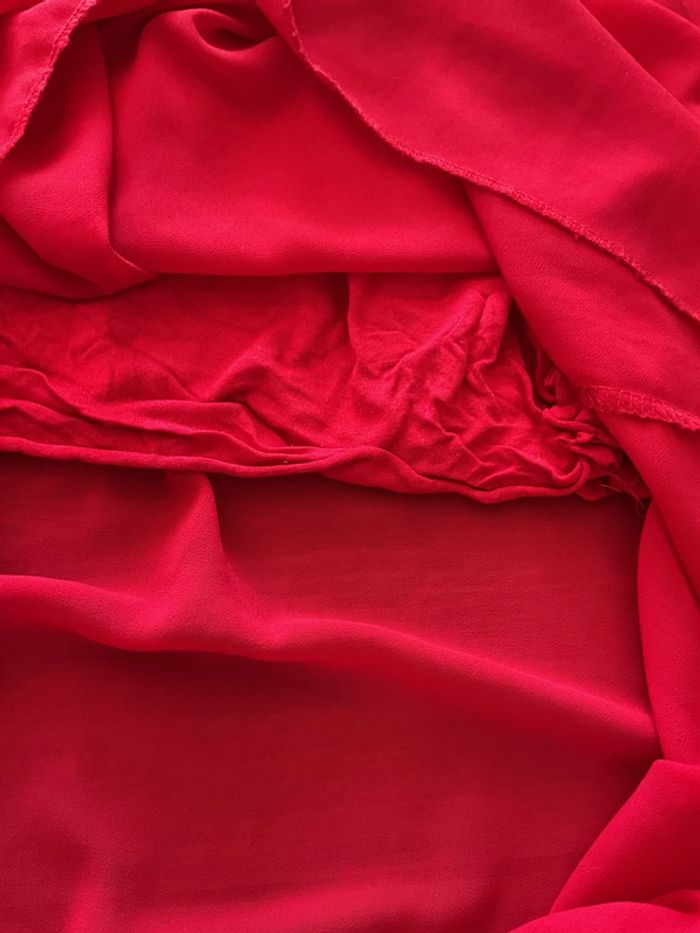 Robe longue rouge taille S - photo numéro 2