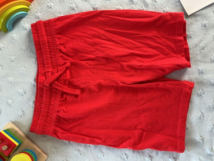 short léger rouge taille élastique lien de serrage 6/7 ans primark - photo numéro 2