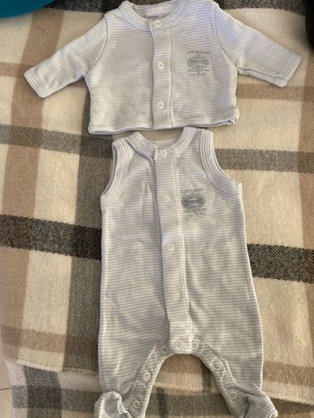 Ensemble naissance 46 cm petit bateau