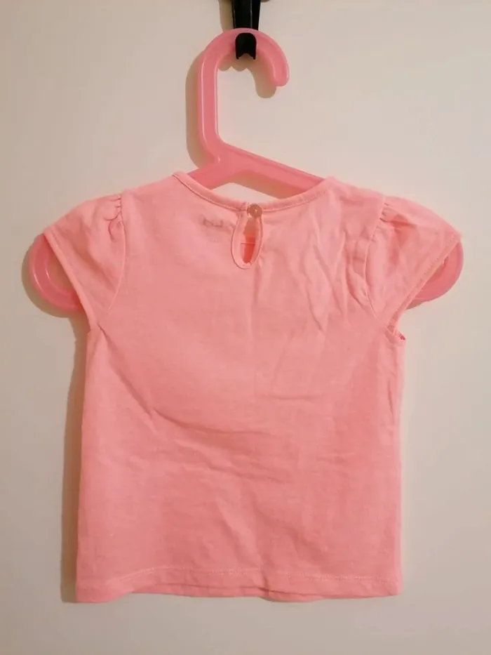 Ensemble la halle Tee-shirt et short 12 mois - photo numéro 3