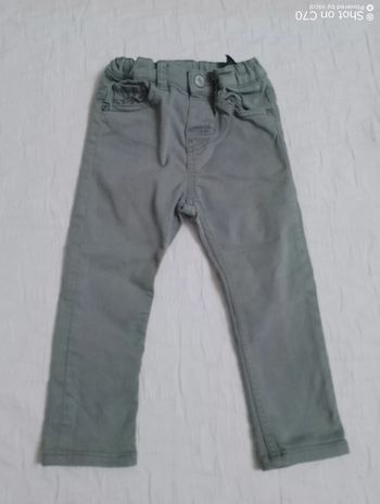 H&M pantalon jean kaki 92 cm