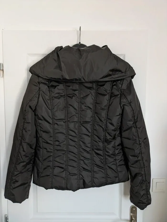 Doudoune courte marron - I Blues - taille 40 - photo numéro 2