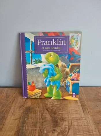 Livre enfant Franklin et  son doudou
