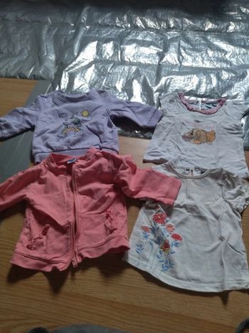 Lot haut fille 18 mois