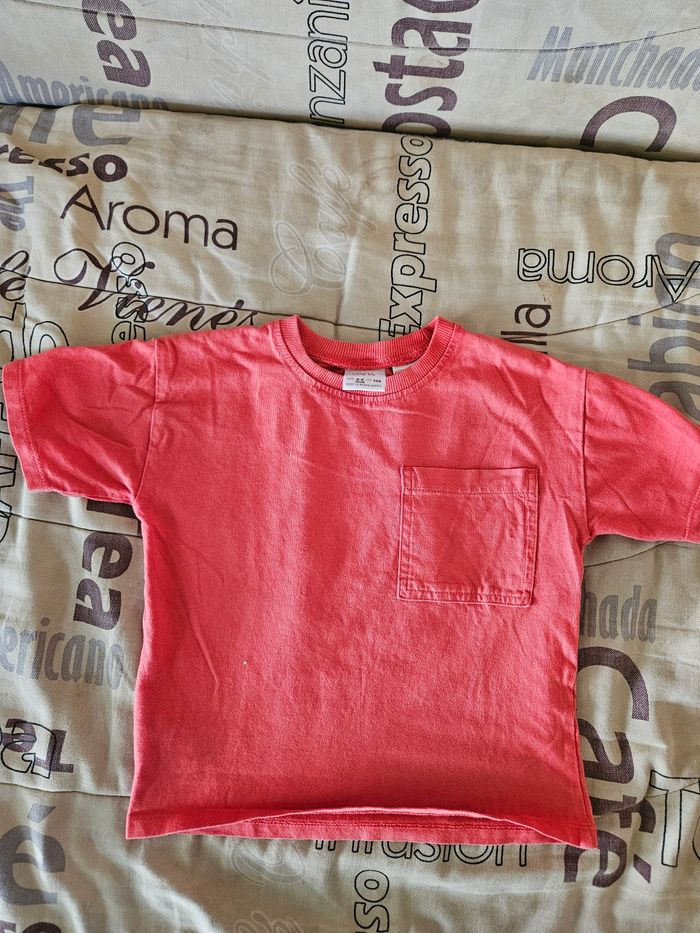 T-shirt manche courte garçon taille 3/4 ans marque Zara très bon état - photo numéro 10