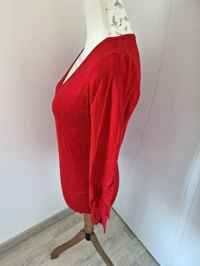 pull rouge - photo numéro 2