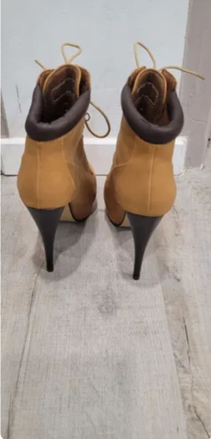 Bottines hauts talons T 38 - photo numéro 3