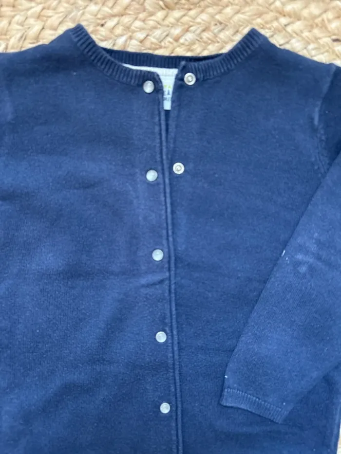Gilet bleu marine - photo numéro 2