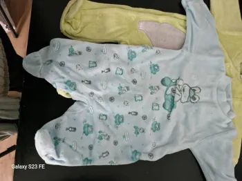 Grenouillère velour