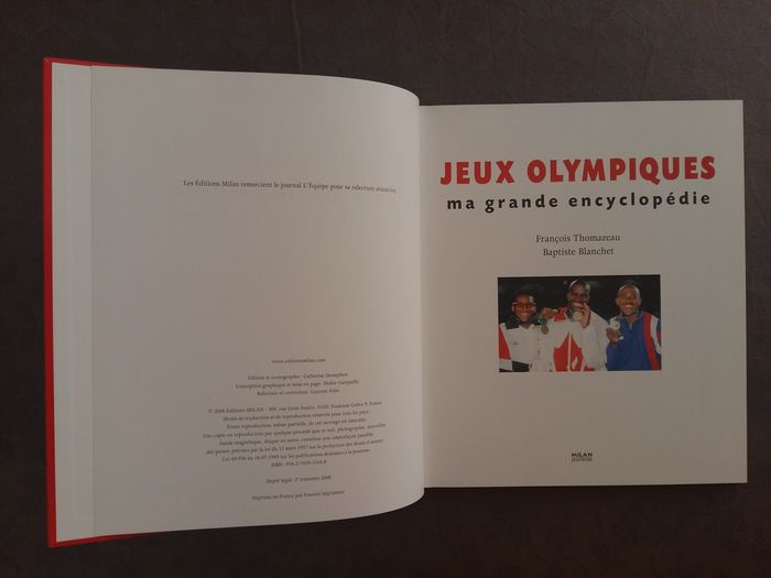 Jeux olympiques Ma grande encyclopédie (NEUF) - photo numéro 3