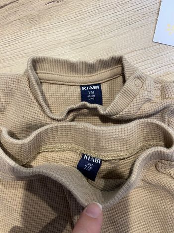 Lot de 5 ensemble (haut et bas) taille 3 mois