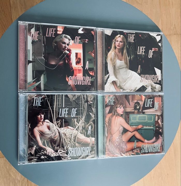 Bundle 4 CD Taylor Swift Life of a Showgirl Limited Édition
