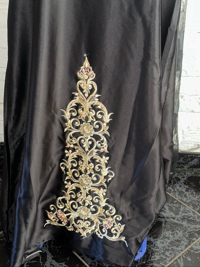 Robe chaouia neuve noire doré - photo numéro 9
