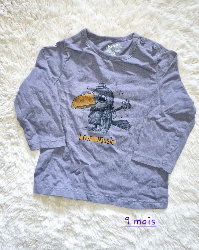 T-shirt garçon 9 mois