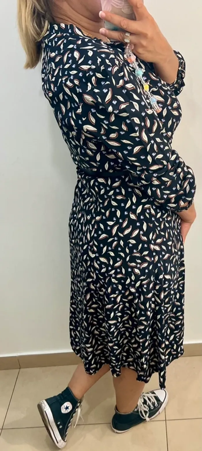 Robe Imprimée Comptoir Des Cotonniers - photo numéro 4