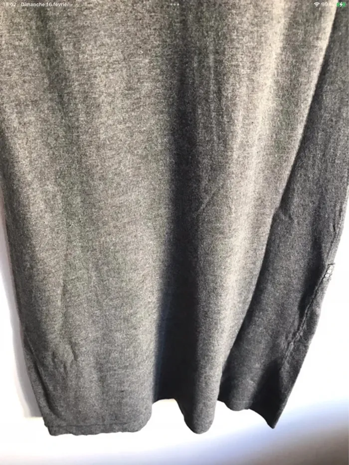 Robe pull toute douce manches courtes taille M - photo numéro 8