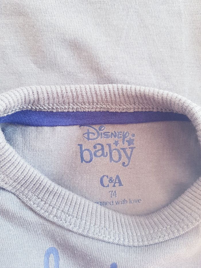 Disney Baby x C&A - Lot de 2 tee-shirts manches longues - Winnie l'ourson - Neuf ! (9 mois) - photo numéro 5