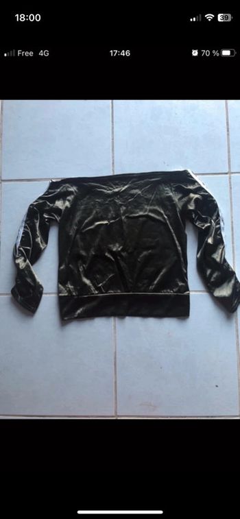 Haut effet satin