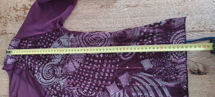 Blouse bordeaux Noël - photo numéro 7