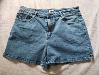 Short en jeans