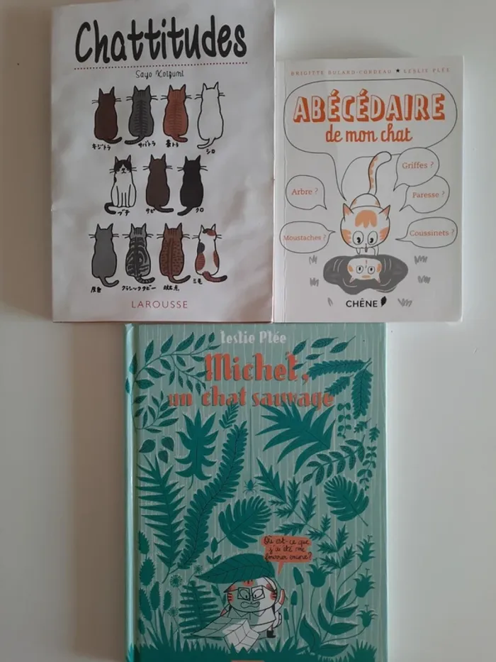 lot chats livres bd humour comportement