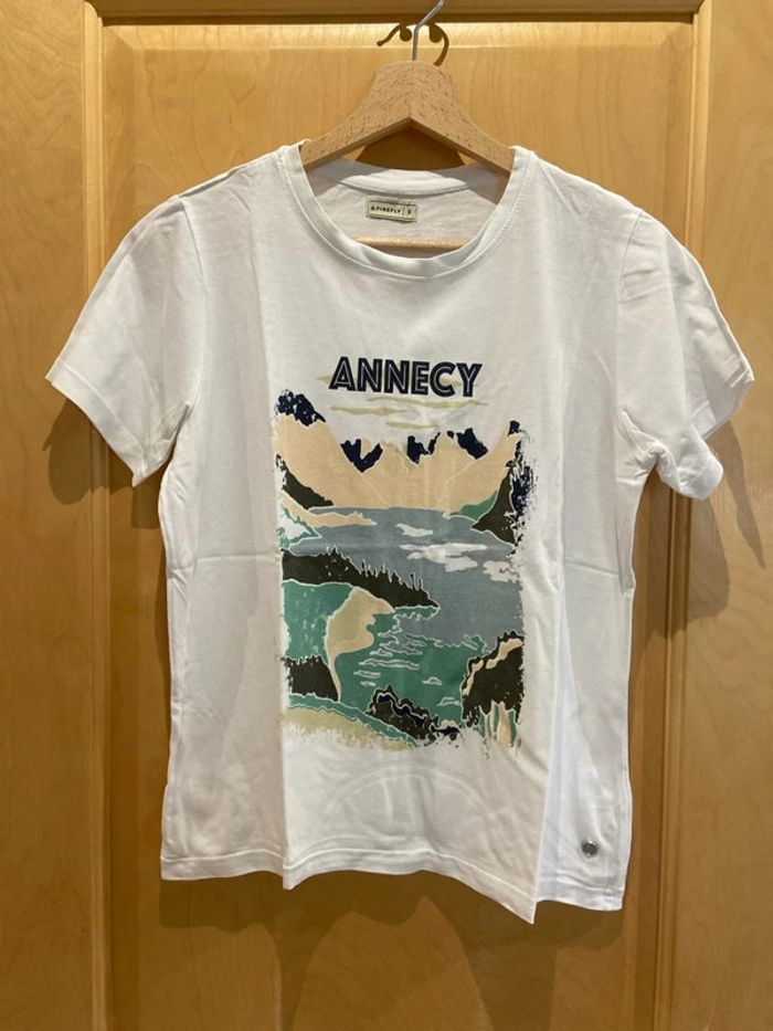 Teeshirt firefly blanc Annecy