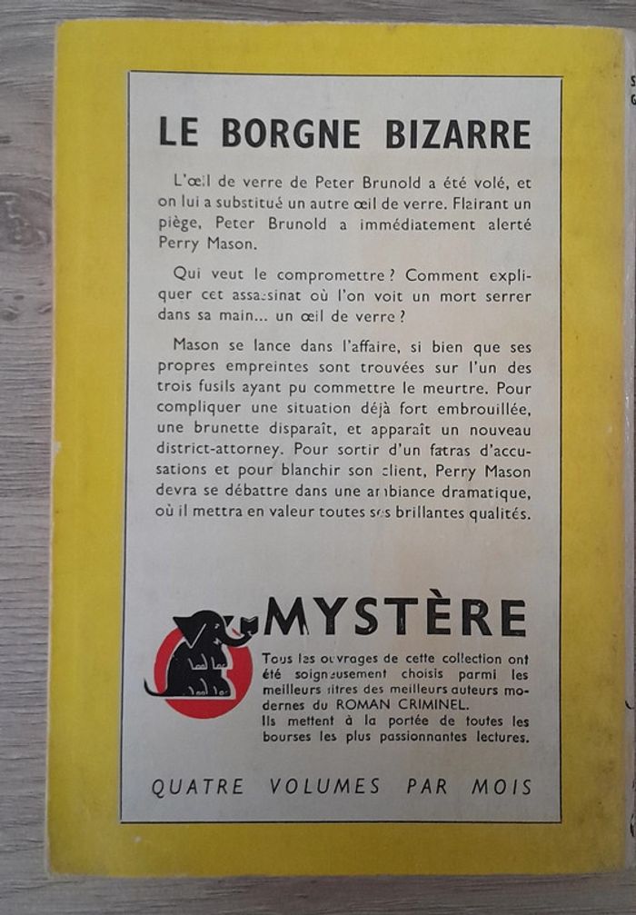 La borgne bizarre erle stanley gardner - photo numéro 2