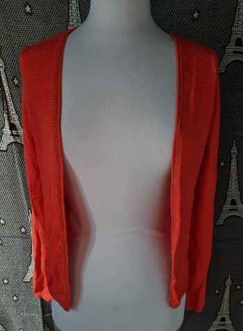 Cardigan orange taille M
