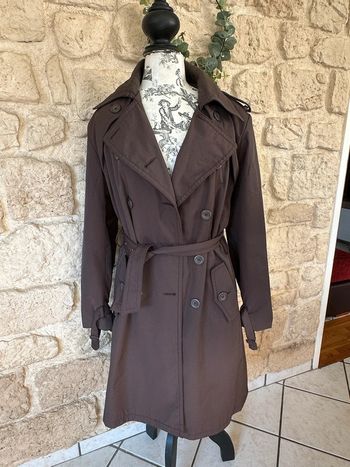 Trench marron T42