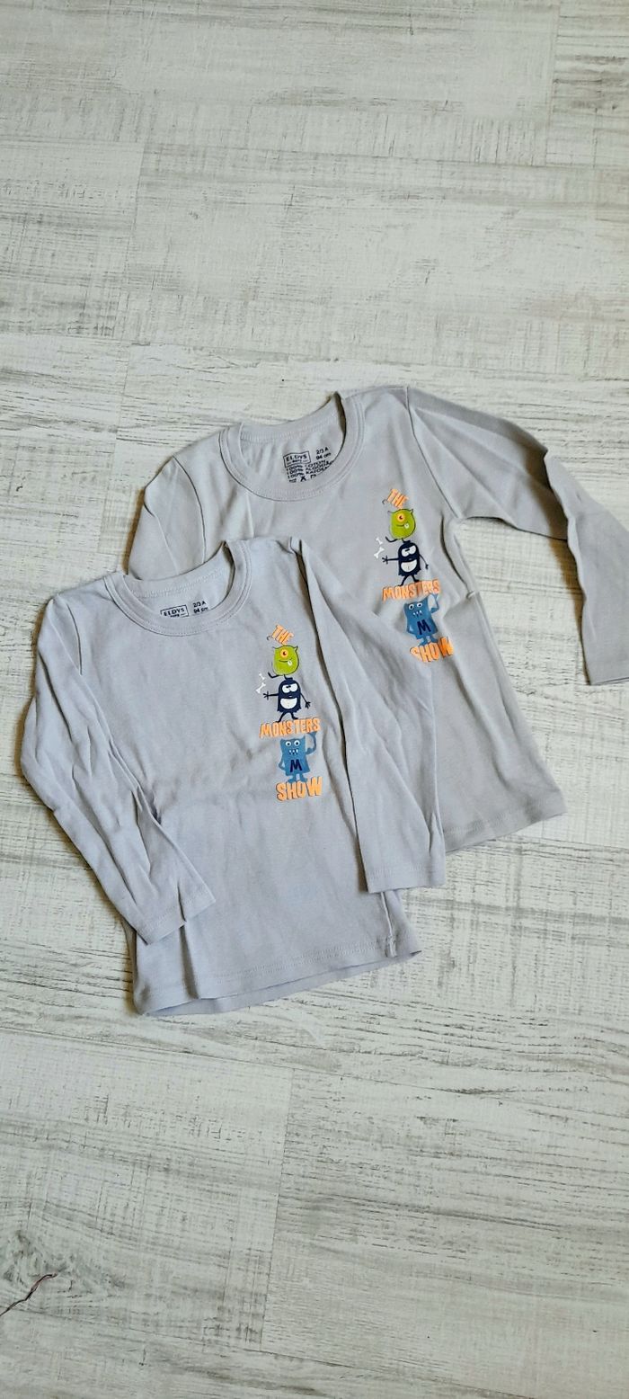 Lot de 2 maillots de corps