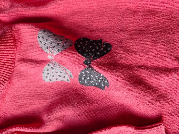 Superbe pull noeud papillon - photo numéro 2