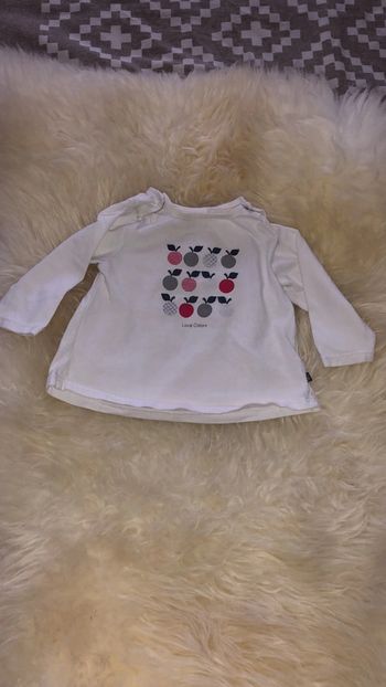 T shirt blanc 6 mois