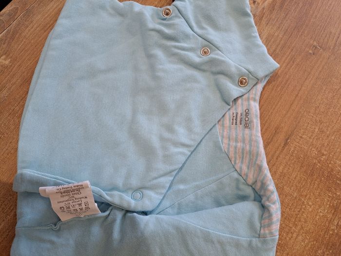 Gilet molletonné 1 mois Obaïbi Okaïdi neuf sans etiquette - photo numéro 2