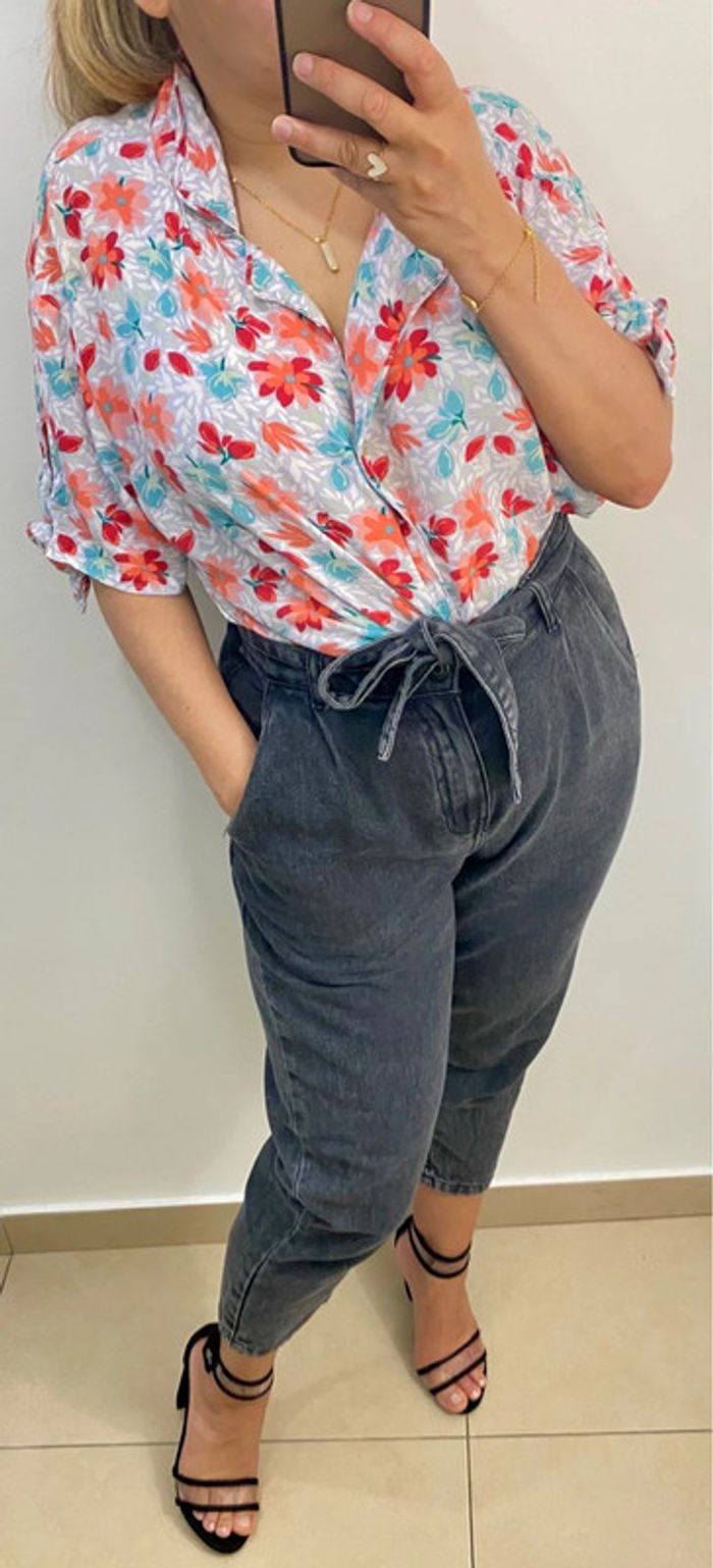 Chemise a fleurs - photo numéro 5