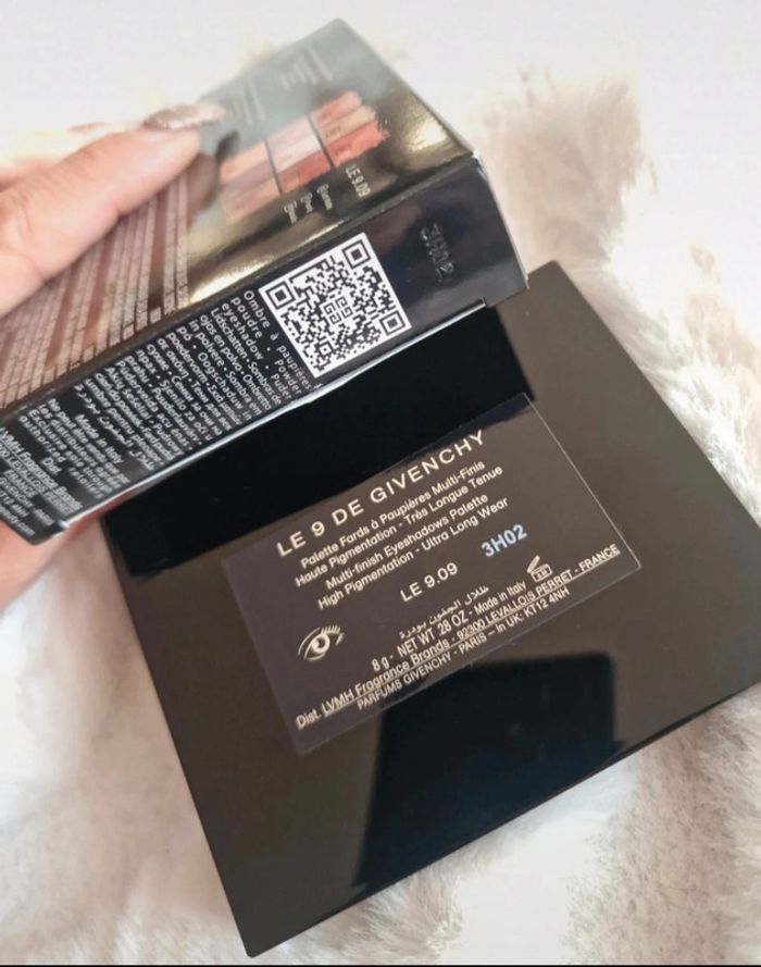 Le 9 de Givenchy palette à fards multi-finis naute pigmentation, très longue tenue - photo numéro 14