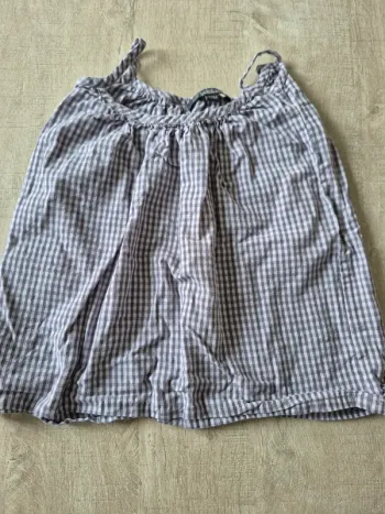 Blouse a carreaux
