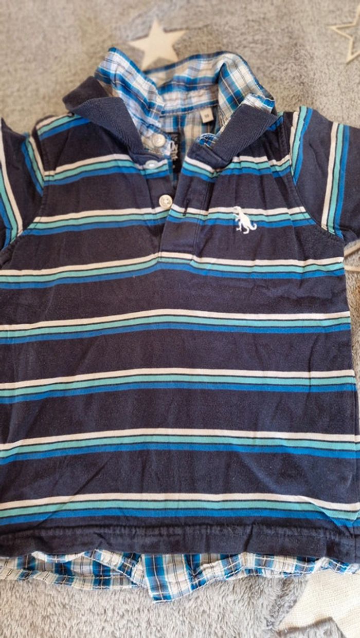 Chemise garçon à rayure - photo numéro 2