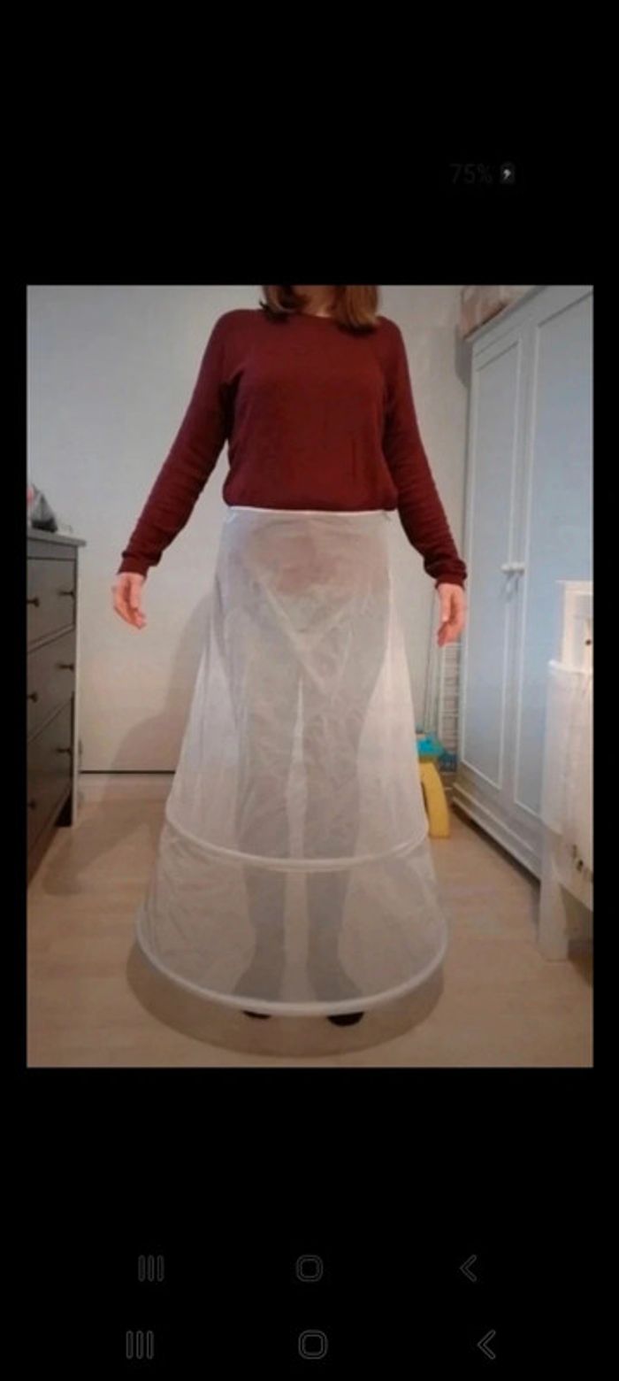Jupon robe de mariée