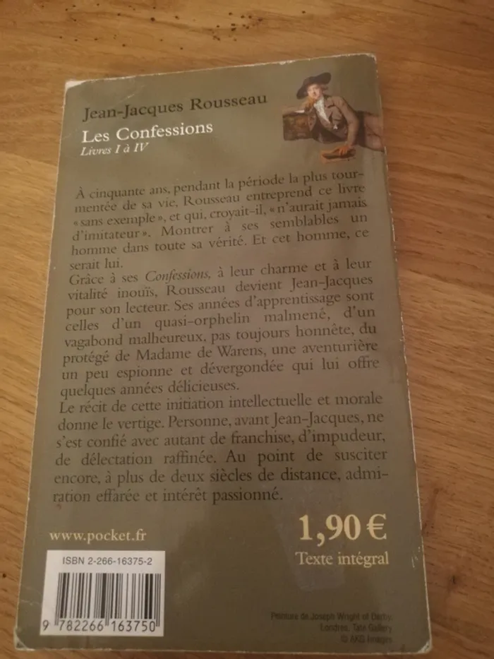 Les confessions Jean jacqués rousseau - photo numéro 2
