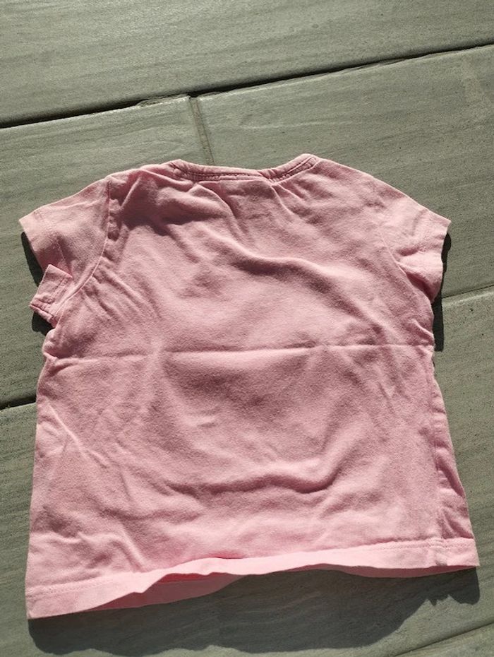 Lot n° 443 T-shirt Minnie manches courtes Disney Baby 18 mois - photo numéro 4